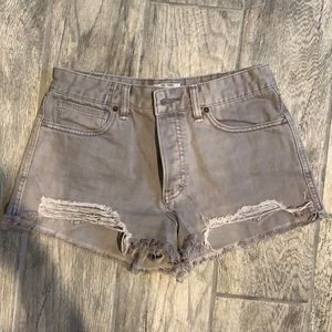 Free people jean shorts size 28